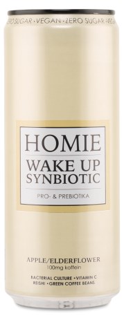 Miniatyrbild Homie Wake Up Synbiotic, Apple/ Elderflower, 1 st