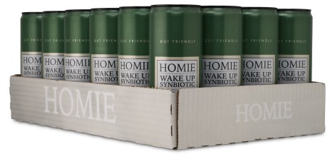 Miniatyrbild Homie Wake Up Synbiotic, Pear/Passion, 24-pack