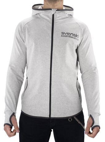 Miniatyrbild Hoodie Herr, S, Light Grey