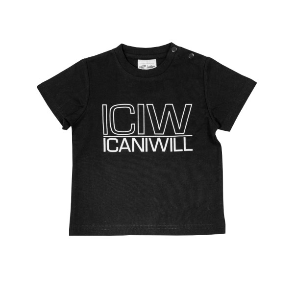 ICIW Kids T-shirt 100-104 Black