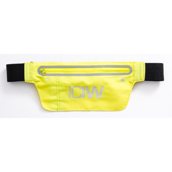ICIW Reflective Running Belt/Bag 1 st Neon Yellow