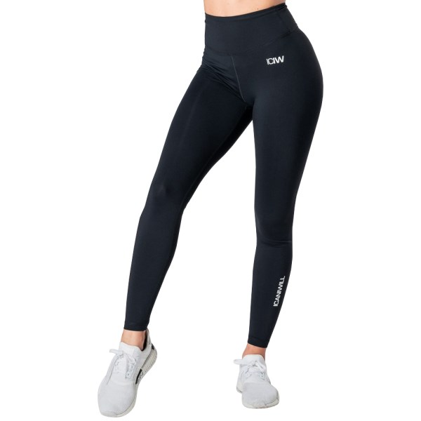 ICIW Scrunch Tights Wmn Black