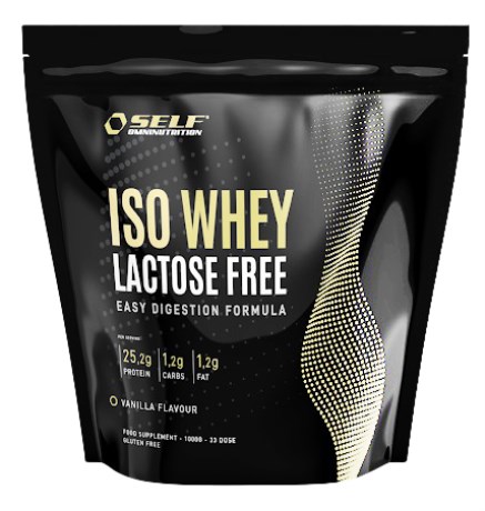 Miniatyrbild ISO Whey Lactose Free, Cookie & Cream, 1 kg