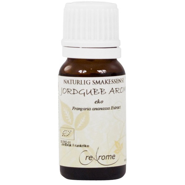 Crearome Jordgubbsarom EKO 10 ml