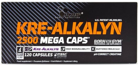 Miniatyrbild Olimp Kre-Alkalyn Mega Caps, 120 kaps