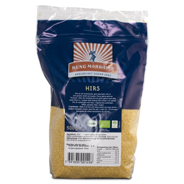 Kung Markatta Hirs Eko 500 g