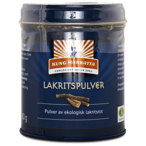 Kung Markatta Lakritspulver 60 g