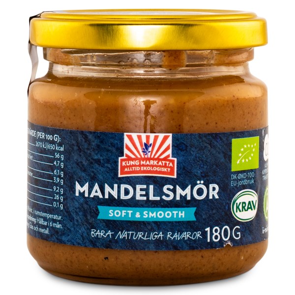 Kung Markatta Mandelsmör, 180 g