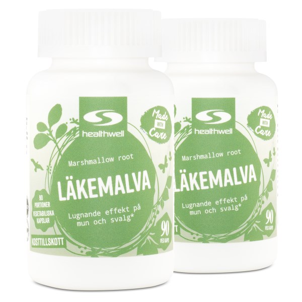 Healthwell Läkemalva, 180 kaps