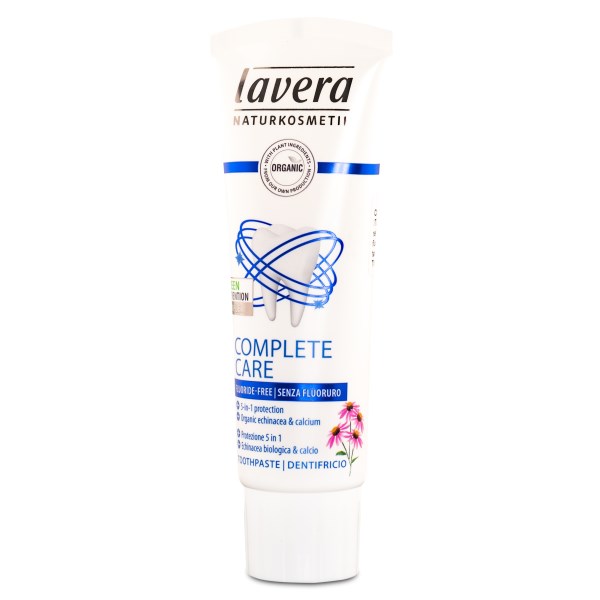 Lavera Toothpaste Complete Care, Fluoride-Free, 75 ml