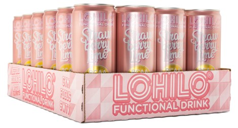 Miniatyrbild Lohilo BCAA Energidryck, Strawberry Lime, 24-pack