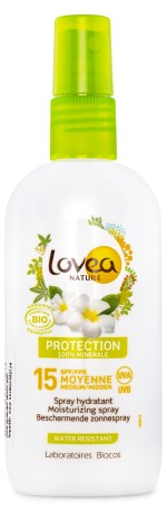 Miniatyrbild Lovea Medium Protection Moisturizing Spray SPF15, 125 ml