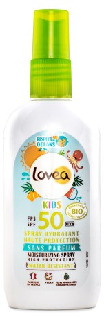 Miniatyrbild Lovea ORGANIC KID High Protection Moisturizing Spray SPF50, 100 ml