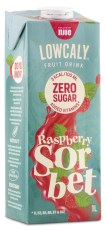 Miniatyrbild Lowcaly Fruktdryck, Raspberry Sorbet, 1 L