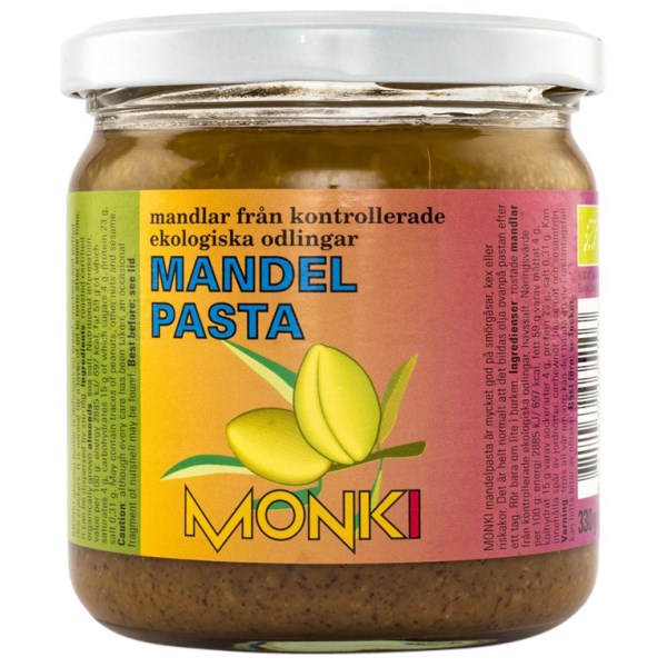 Monki Mandelsmör 330 g