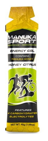 Miniatyrbild Manuka Sport Energy Gel Honung, Citrus, 12-pack