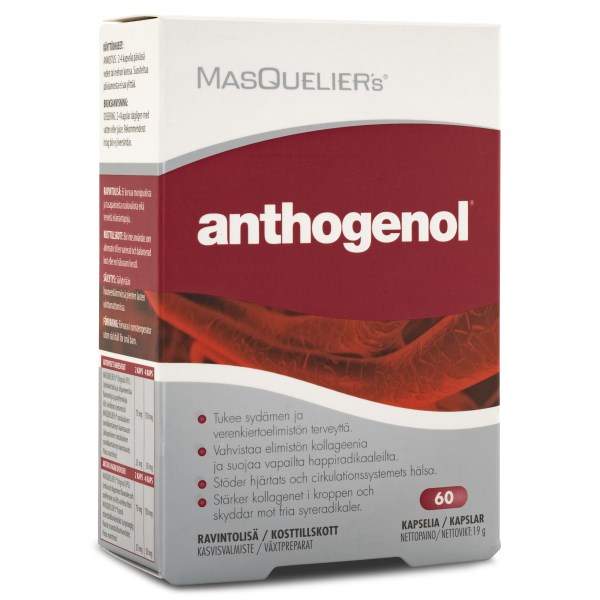 MASQUELIERs Anthogenol 60 kaps