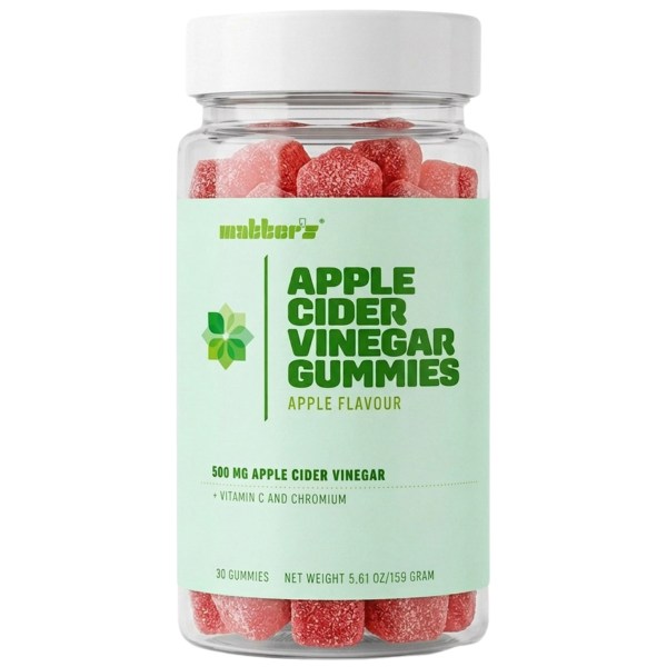 Matters Apple Cider Vinegar + Krom, Äpple, 30 Gummies
