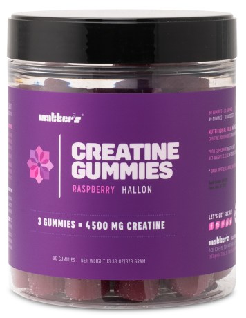 Miniatyrbild Matters Creatine 4500 mg, Raspberry, 90 Gummies
