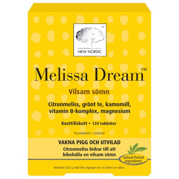 New Nordic Melissa Dream 120 tabl