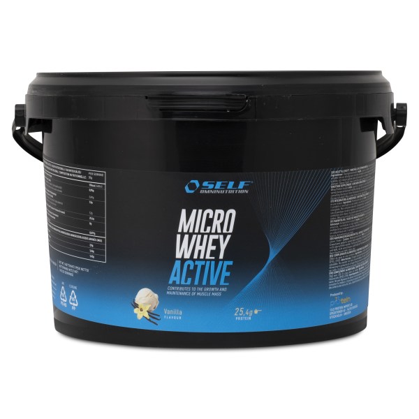 Micro Whey Active, Vanilj, 1 kg | Träningstillskott - Proteinpulver - Vassleprotein | Gymkraft