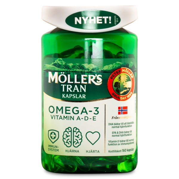 Möllers Omega-3 160 kaps