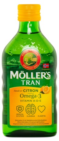 Miniatyrbild Mllers Tran, Citron, 250ml