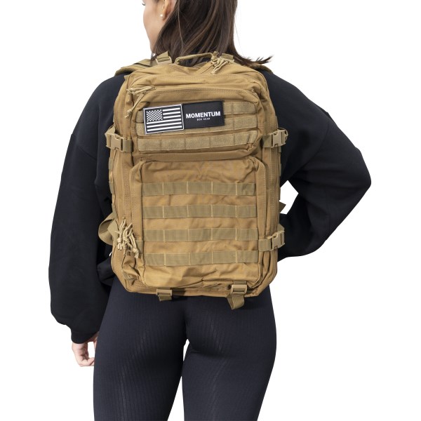 Momentum Box Gear Backpack MURPH, 45 Liter, Army Sand