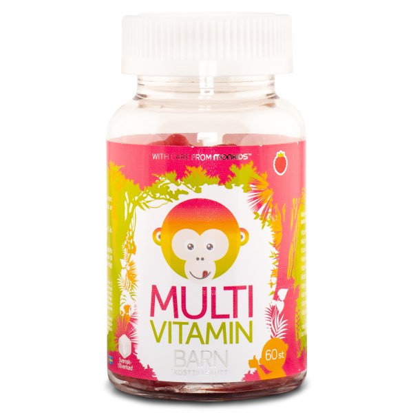 Monkids Multivitamin, 60 st.