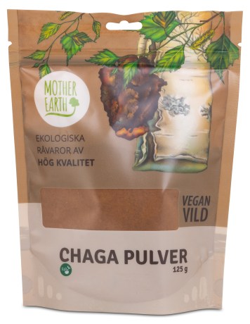 Miniatyrbild Mother Earth Chagapulver Vild, 125 g