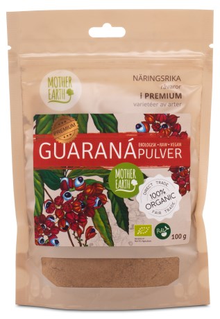Miniatyrbild Mother Earth Guarana RAW & EKO, 100 g