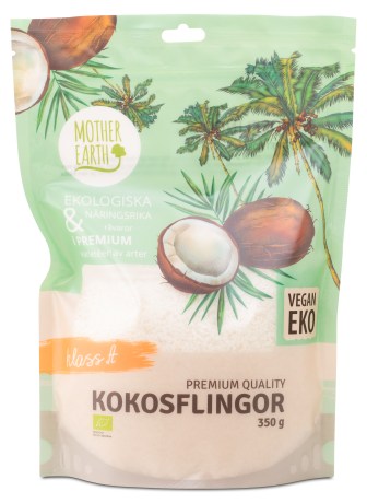 Miniatyrbild Mother Earth Kokosflingor Premium EKO, 350 g