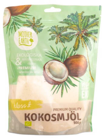 Miniatyrbild Mother Earth Kokosmjl Premium EKO, 500 g