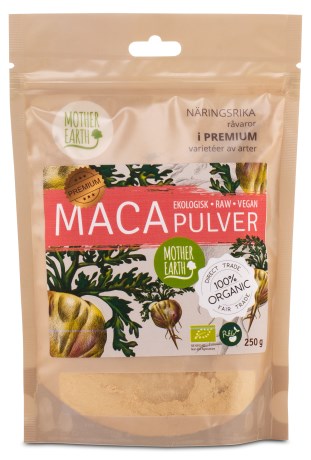Miniatyrbild Mother Earth Macapulver Premium Raw&Eko, 250 g