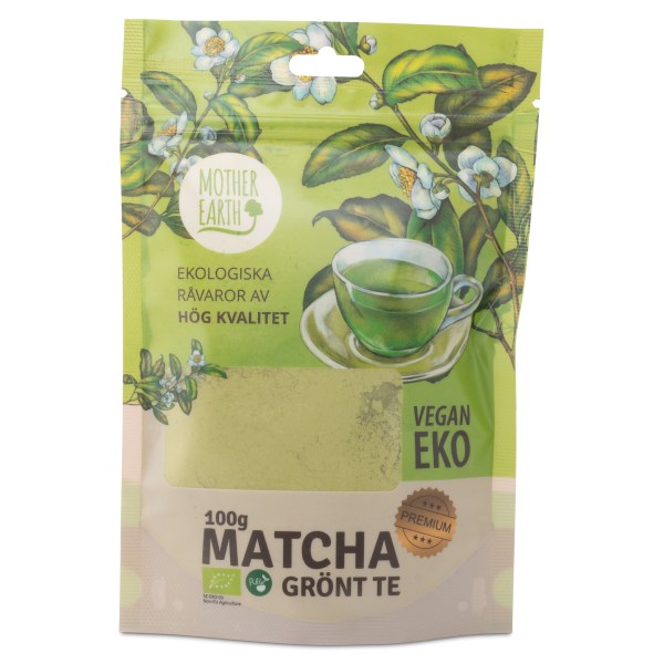 Mother Earth Matcha EKO, 100 g | Livsmedel - Te & Kaffe - Tepåsar | Gymkraft