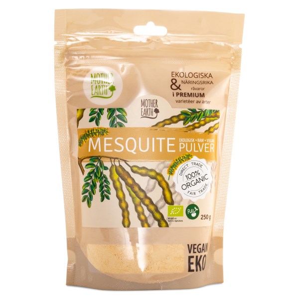 Mother Earth Mesquitepulver RAW &amp;amp; EKO 250 g