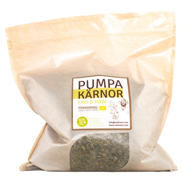 Mother Earth Pumpakärnor EKO, 2 kg