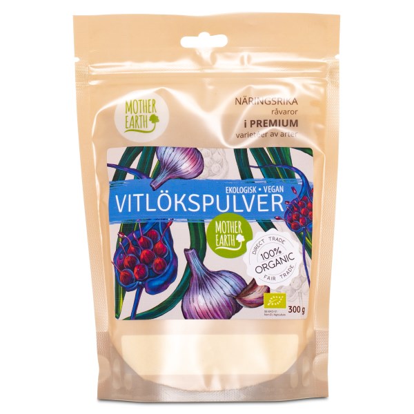 Mother Earth Vitlökspulver EKO 300 g