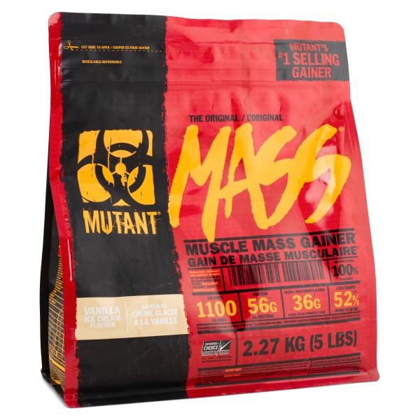 Mutant Mass, Vanilla Ice Cream, 2,2 kg