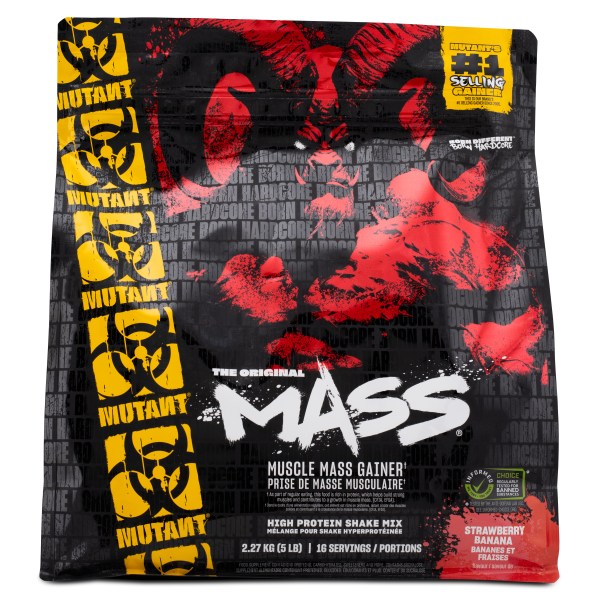 Mutant Mass, Strawberry Banana, 2,2 kg