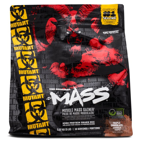 Mutant Mass, Triple Chocolate, 2,2 kg