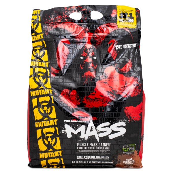 Mutant Mass, Triple Chocolate, 6,8 kg | Träningstillskott - Efter Träning - Gainers | Gymkraft