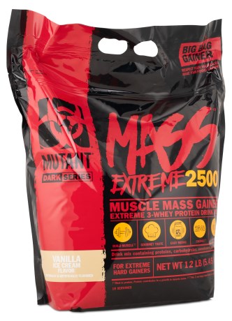 Miniatyrbild Mutant Mass Extreme 2500, Vanilla Ice Cream, 5,45 kg