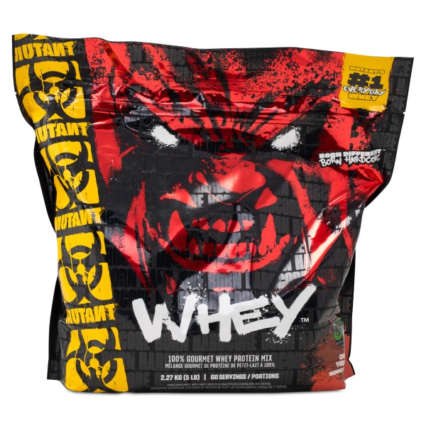 Mutant Whey, Chocolate Fudge Brownie, 2,27 kg | Träningstillskott - Proteinpulver - Vassleprotein | Gymkraft