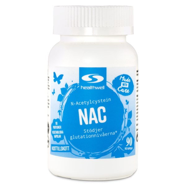 Healthwell NAC N-acetylcystein 90 kaps