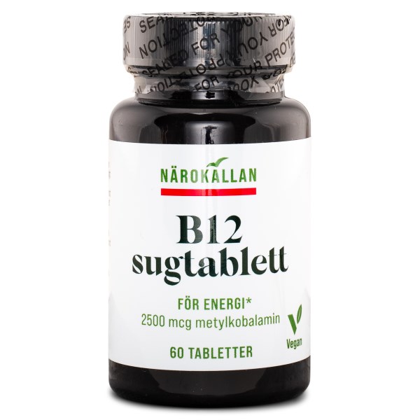 Närokällan B12 Sugtablett, 60 sugtabletter