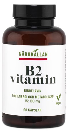 Miniatyrbild N�rok�llan B2 Riboflavin 100 mg, 90 kaps