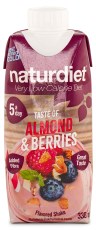 Miniatyrbild Naturdiet Low Sugar Shake, Oat & Banana, 12-pack