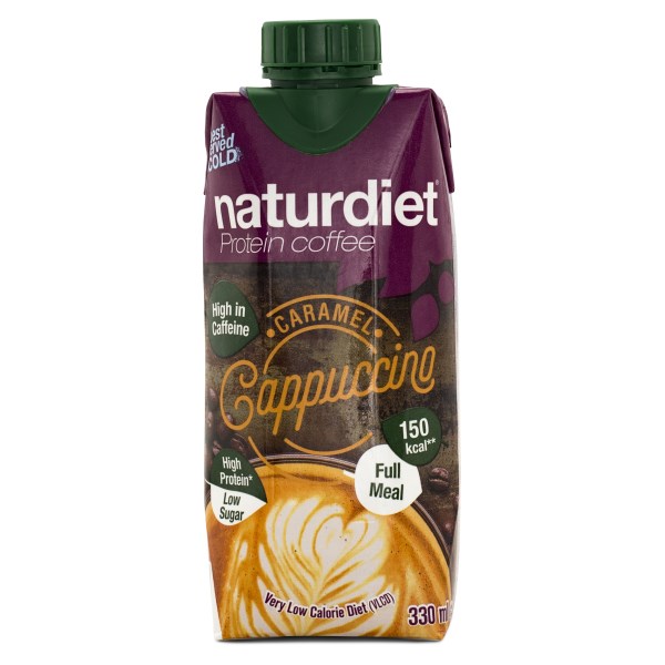 Naturdiet Shake Protein Coffee Cappucino 330 ml