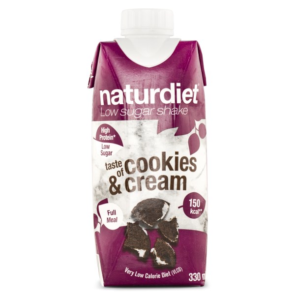 Naturdiet Shake Cookies and Cream 330 ml